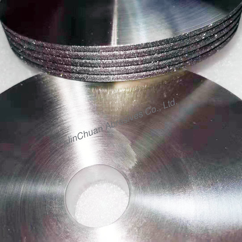 CBN Grinding wheels,Sharpening band saw,Circular, Dark brown Electroplated grinding wheel