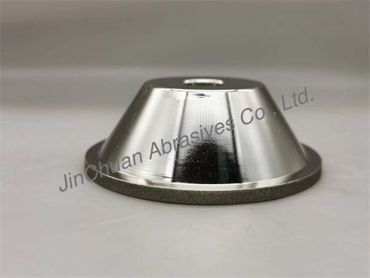 11V9 Cup Electroplated Diamond Grinding Wheel D400 Diameter 100