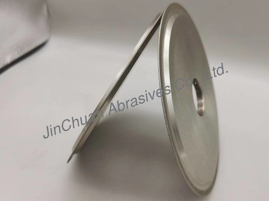 Sharpening CBN Diamond Grinding Wheel V Shape R0.5 150 * 5 68 * 29 D125