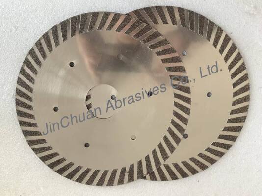 Qualität  Electro Cutting Disc For Rubber Cutting Electroplated Bonded Cutting Wheel 1A1R Fabrik