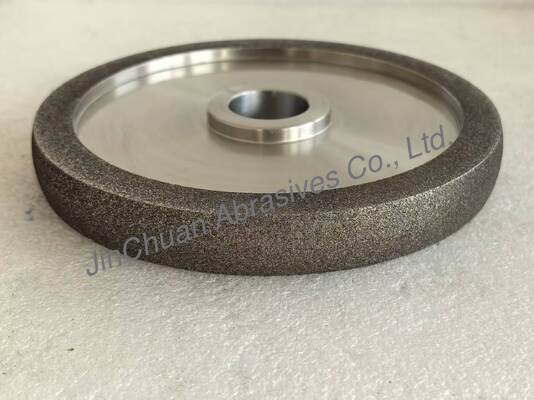 Qualität  Customized Electroplated CBN Grinding Wheel, Diameter 184mm, Grit Number B213 Fabrik