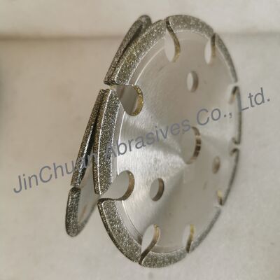 Electroplated Diamond Grinding Wheel 105/125/145mm for Sharpening Steel Chainsaw Chains