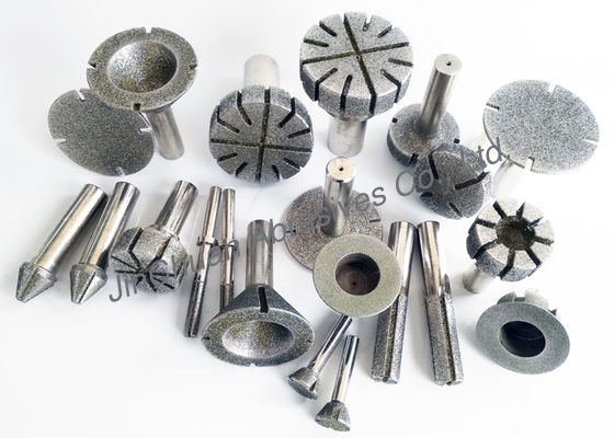 12mm Diameter 50mm Length Surface Finishing Diamond Grinding Pins