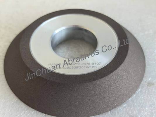 1V1/45 Customized Resin Diamond Grinding Wheel With Diameter 100,Diamond Grit Number D140