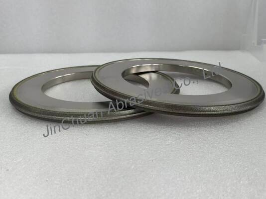 Customizable Electroplated Diamond Grinding Wheel 200x10.5x127x5mm For Carbide Saw Sharpening