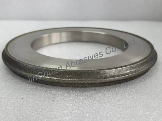 Customizable Electroplated Diamond Grinding Wheel 200x10.5x127x5mm For Carbide Saw Sharpening