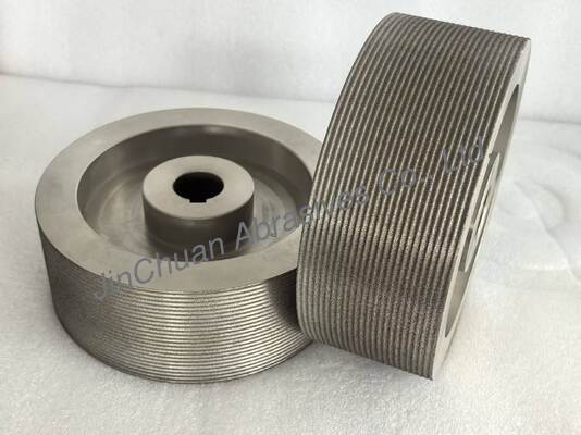 Electroplated CBN Wheel 8TPI CBN Grinding Wheel for Open Sawblades Teeth Sharpening