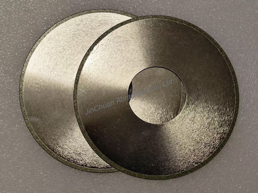 1A1 127*1.55*44.45*3mm  D100/120 Electroplated Diamond Grinding Wheel