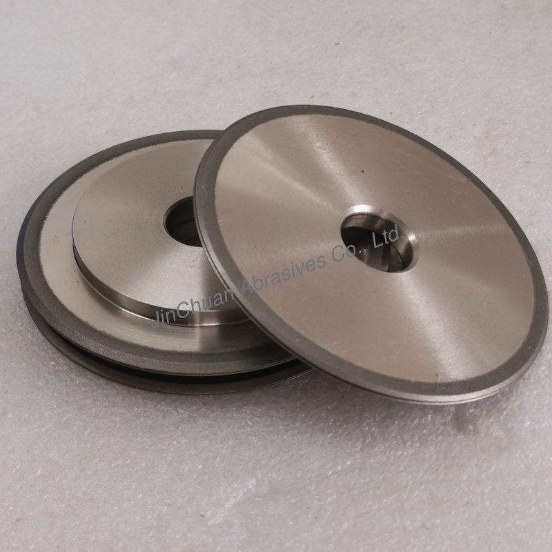 3A1 100*8T*20*11 D600 Electroplated Diamond Grinding Wheel For Grinding Leather Knives