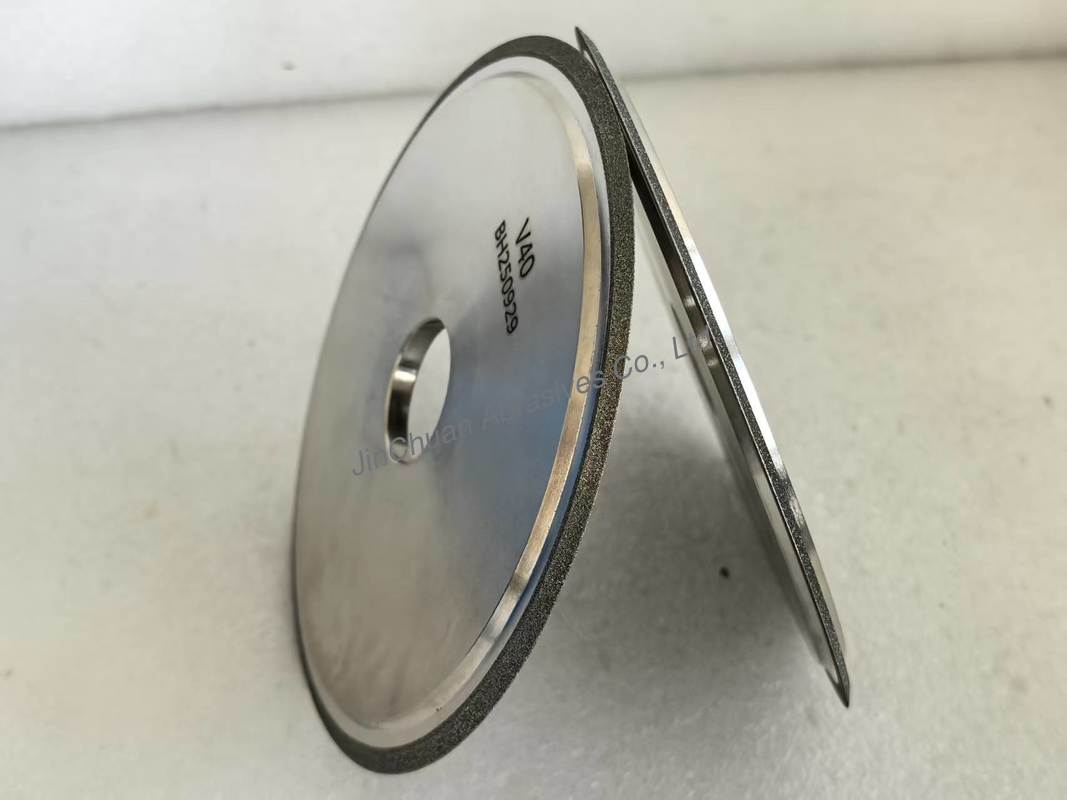 Electro Diamond Wheels For Tungsten Carbide Cutting Wheel with the degrees of 20 and 40