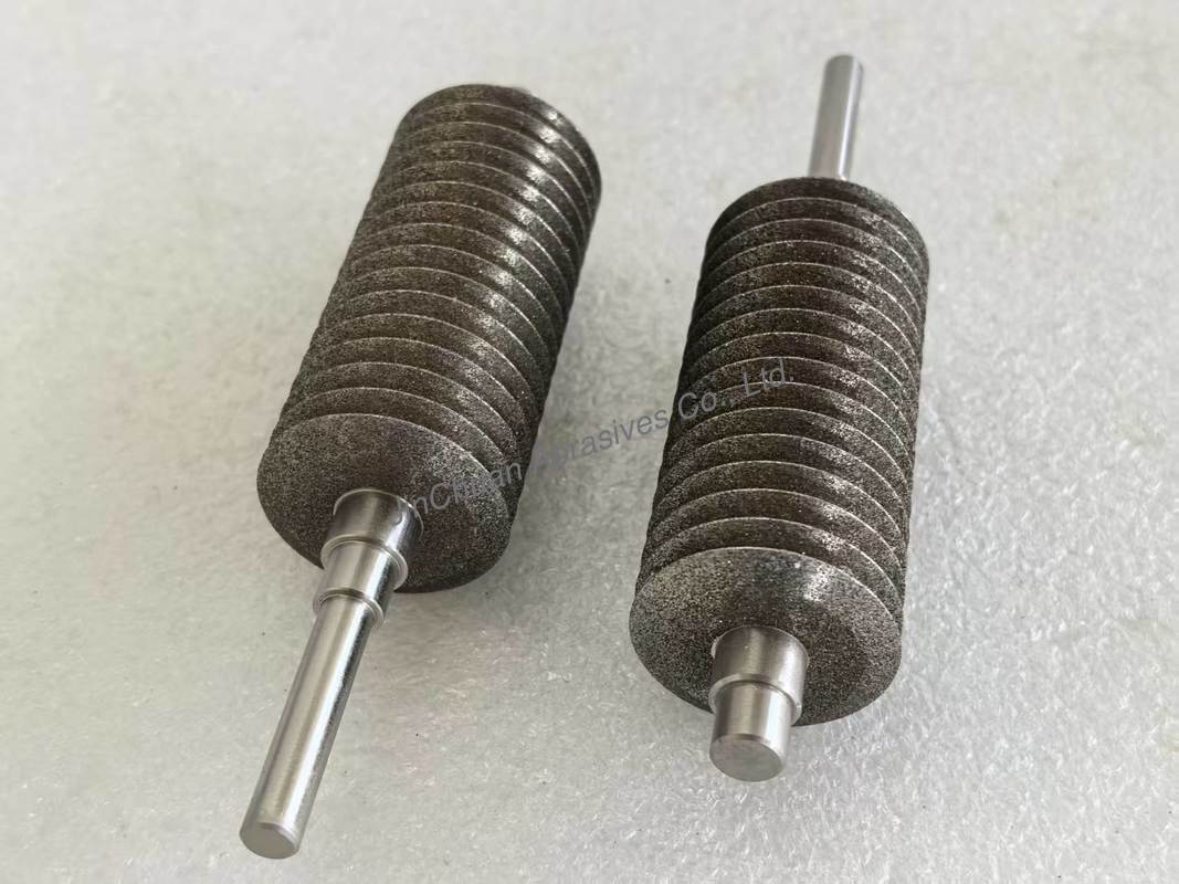 Non-Standard Customized Electroplated CBN Grinding Wheel 30*122.5*6*3 Mm For Sharpening Multitool Saw Blades(BIM,HCS,HSS)