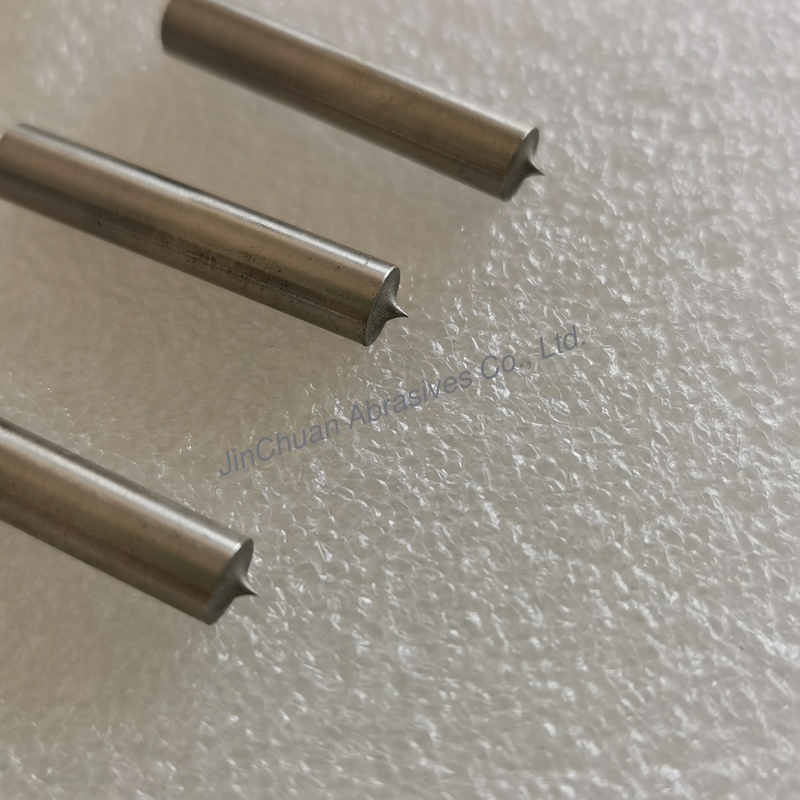 Non-Standard Customized Electroplated Diamond Grinding Head 2.5*R2.5*30T*5mm Grit1200 For Deburring