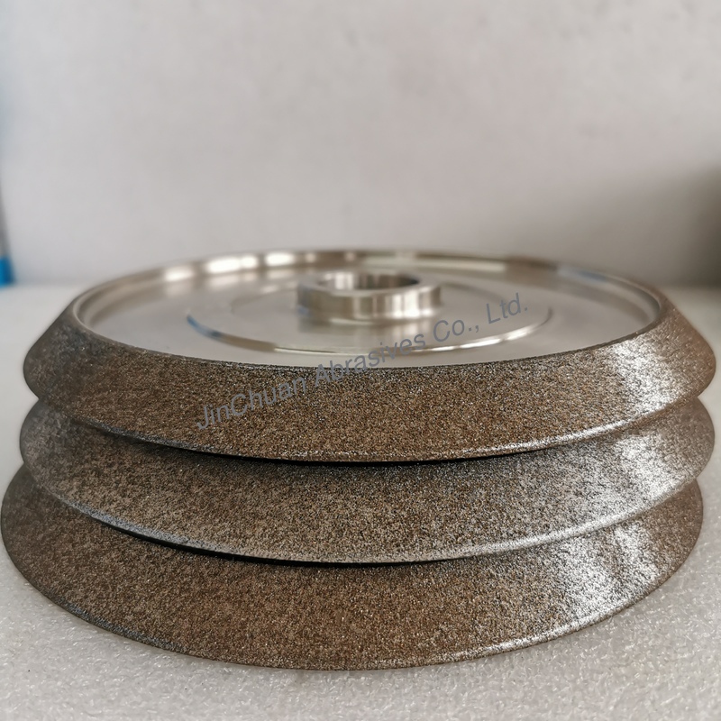 Customizable 8" 3TPI Electroplated CBN Grinding Wheels For Personalized Grinding Needs