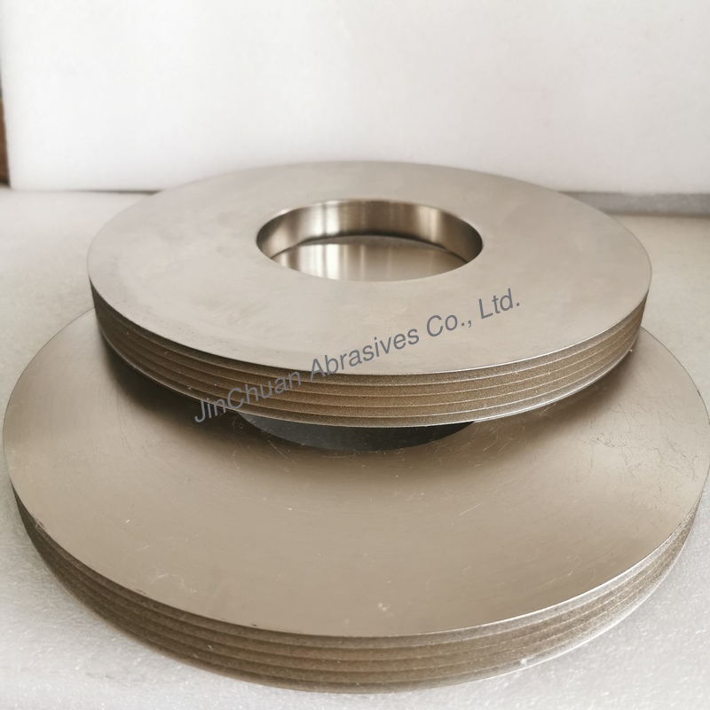 Electroplated CBN Cup-Shaped Grinding Wheel 1E1SP 300*127mm B200/203 with Grooved