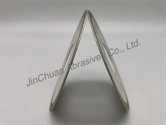 Silberner galvanisierter Diamond Grinding Wheels Cutting Blade für 1A1 100mm*0.8mm*7mm