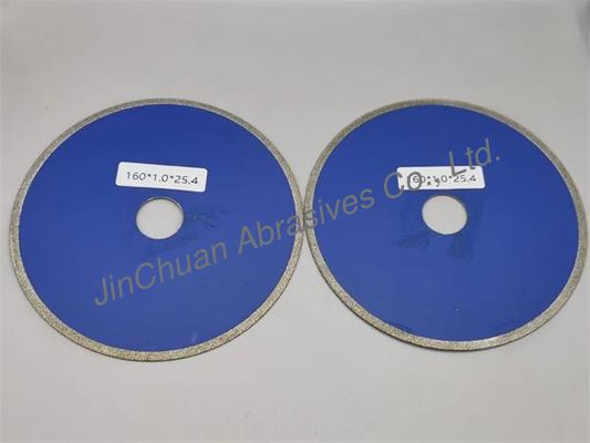 Karbid galvanisierter Diamond Cutting Blade For 1A1 160mm*25.4mm*1.0mm