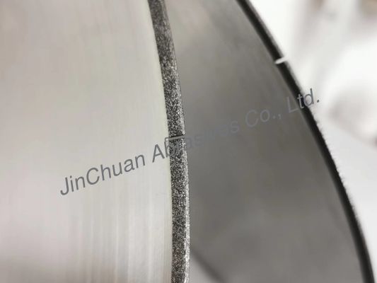 Galvanisiertes gebundenes Cbn-Ausschnitt-Rad 351*1.5*35*5mm für Maschine Ventil-Ausschnitt-Rad