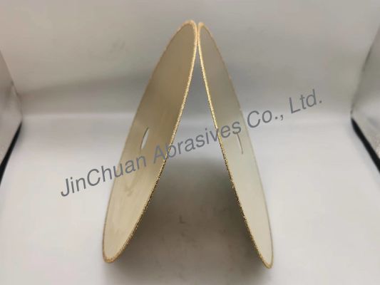 D50/60 galvanisierte Diamond Grinding Cutting Wheel 0.8mm Basebody 210*20*2mm