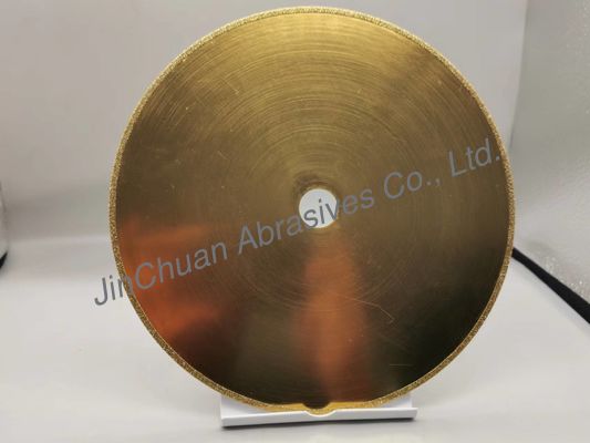 D50/60 galvanisierte Diamond Grinding Cutting Wheel 0.8mm Basebody 210*20*2mm