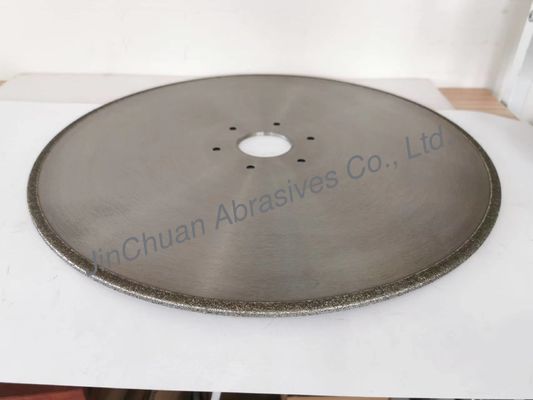 Eisen 490*6.4*80*8*4.4mm CBN Diamond Wheel For Grinding Cast galvanisiert, Diskette schneiden