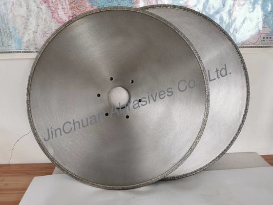 Eisen 490*6.4*80*8*4.4mm CBN Diamond Wheel For Grinding Cast galvanisiert, Diskette schneiden
