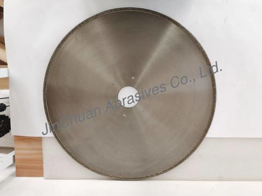 Eisen 490*6.4*80*8*4.4mm CBN Diamond Wheel For Grinding Cast galvanisiert, Diskette schneiden