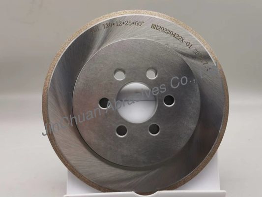 120*12*25*6*1.6mm gesinterte Körner Diamond Dressing Wheels 14D1 D35/40