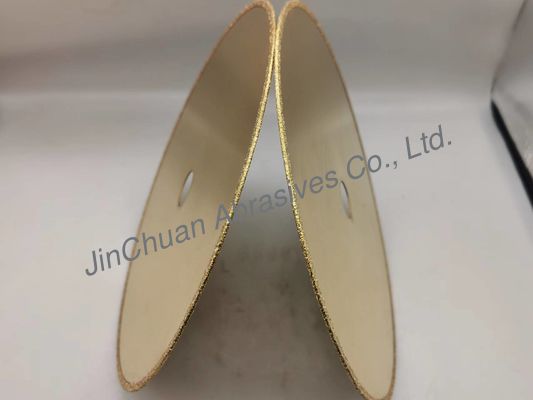 1A1R galvanisierter CBN Diamond Grinding Wheel 210*0.8*20*2mm mit titanischem