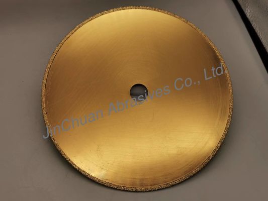 1A1R galvanisierter CBN Diamond Grinding Wheel 210*0.8*20*2mm mit titanischem