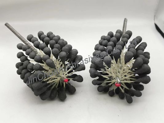 90*80*200mm 60 Grit Flex Hone Brush To Removing Grat