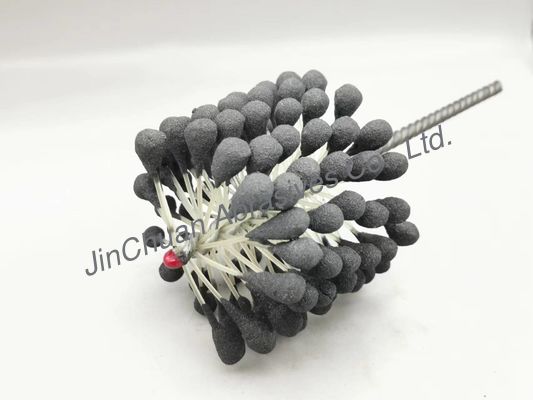 90*80*200mm 60 Grit Flex Hone Brush To Removing Grat