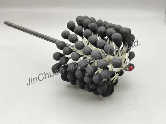 90*80*200mm 60 Grit Flex Hone Brush To Removing Grat