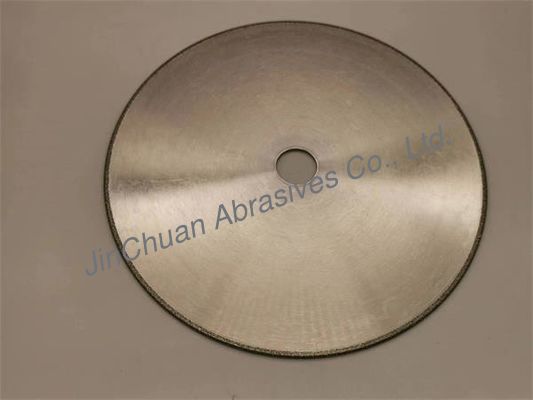 R1.5 1F1 galvanisierte harte Legierung Diamond Grinding Wheelss 230*3.0*25*3 D6070