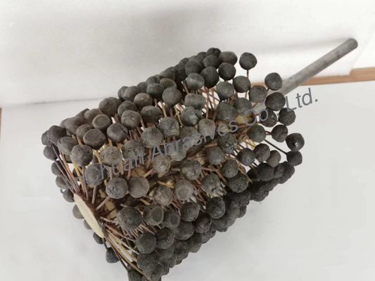 220 * 250 * 400mm Motorzylinder-Schleifstein-Bürsten-Polierball-Kopf-inneres Loch SIC180#