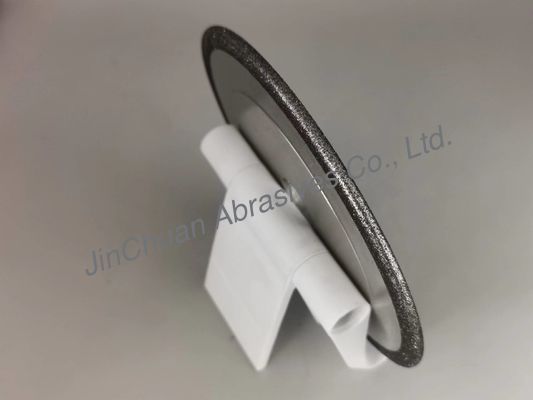 14F1 galvanisierte CBN, der das Schärfen des Rades für Kettensägen-Holzbearbeitung reibt