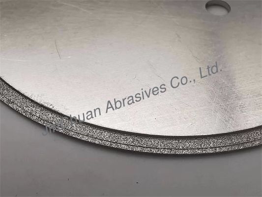 B46 galvanisierte Schleifscheibe CBN für den Schnitt von Karbid 80 1152,5 0,4