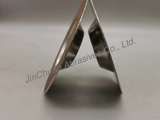 100mm Galvano Cbn-Schalen-Schleifscheibe-Diskette B100 für Stahlhartmetall-Asphalt