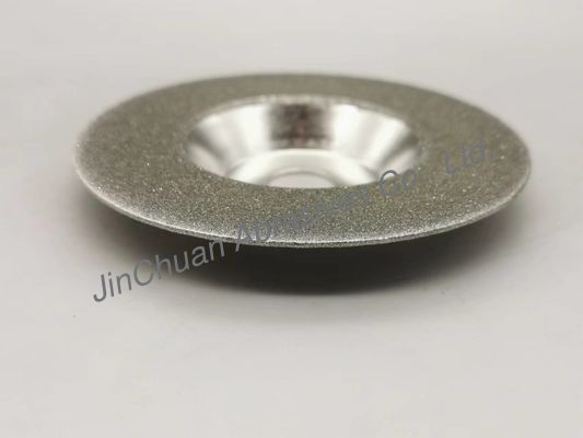 100mm galvanisierte Topfscheibe CBN Diamond Wheel For Carbide Grinding 23 * 1mm