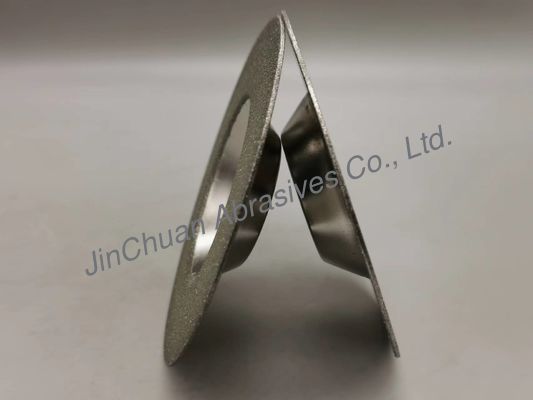 100mm galvanisierte Topfscheibe CBN Diamond Wheel For Carbide Grinding 23 * 1mm