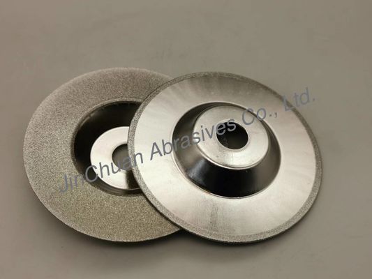 100mm galvanisierte Topfscheibe CBN Diamond Wheel For Carbide Grinding 23 * 1mm