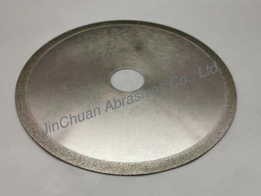 Silberner flacher Diamond Grinding Wheel 200mm*1.0mm*31.75mm*10mm für industrielles
