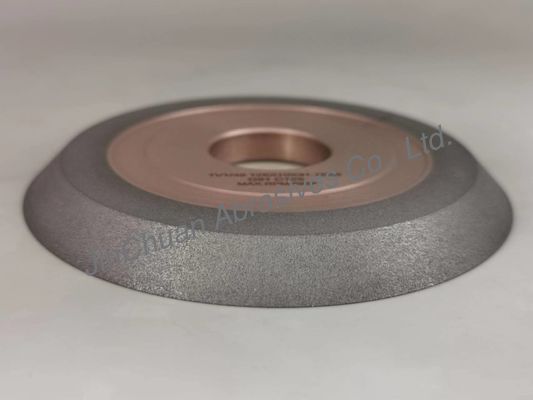 Hybrides Harz Bond-Diamond Grinding Wheelss 1v1 für Cnc, der 125*10*31.75*6 Millimeter mahlt