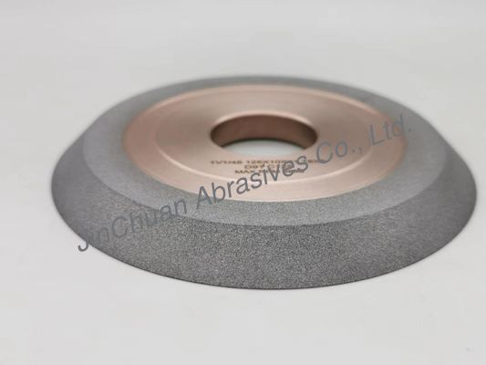 Hybrides Harz Bond-Diamond Grinding Wheelss 1v1 für Cnc, der 125*10*31.75*6 Millimeter mahlt