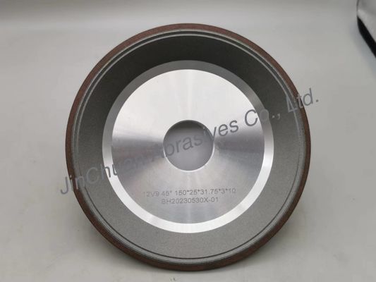 12V9 45 Grad Rein Diamond Fly Wheel 150mm für das Reiben und das Schärfen