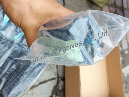 Hocheffiziente Siliziumkarbid-Runde-Schleifbürste Abrasive Metallgriffe