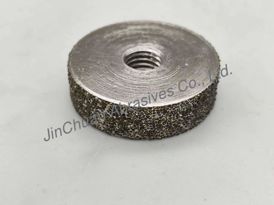 1A1 Gray Steel Electroplated Diamond Grinding Wheels With D30/35 Grit Diamond