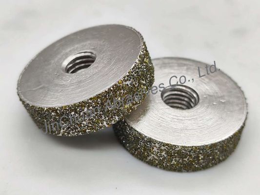 1A1 Elektroplattierte Diamantschleifräder aus grauem Stahl mit D30/35 Grit Diamant