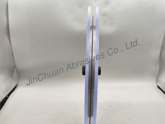 R0.65mm Rein Bond CBN Schleifrad für Wolframkarbid Rollen schärfen 200mm
