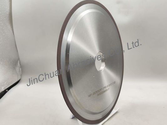R0.65mm Rein Bond CBN Schleifrad für Wolframkarbid Rollen schärfen 200mm