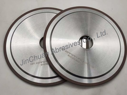 R0.9 14A1 Harzbindung Diamanträder zum Schleifen von Karbidwerkzeugen